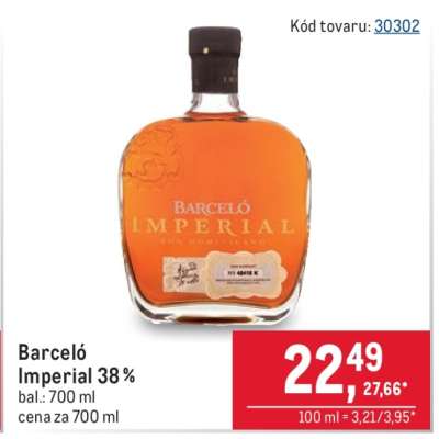 Barceló Imperial 38 %