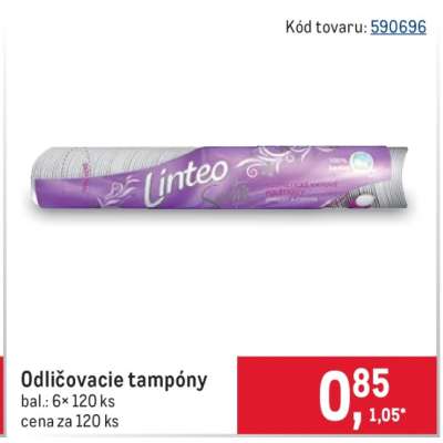 Odličovacie tampóny