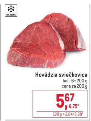 Hovädzia sviečkovica