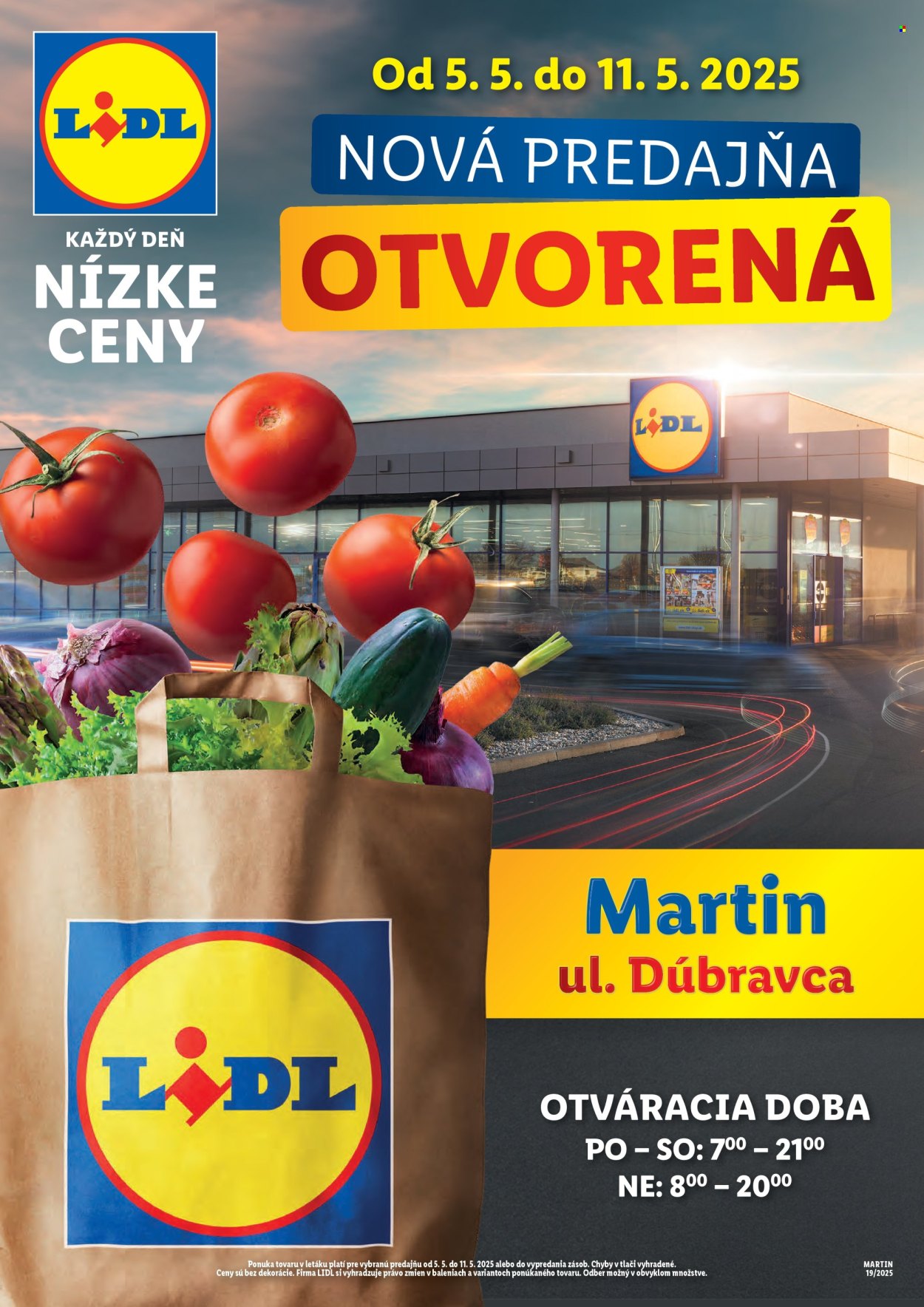 Leták Lidl - 5.5.2025 - 11.5.2025.