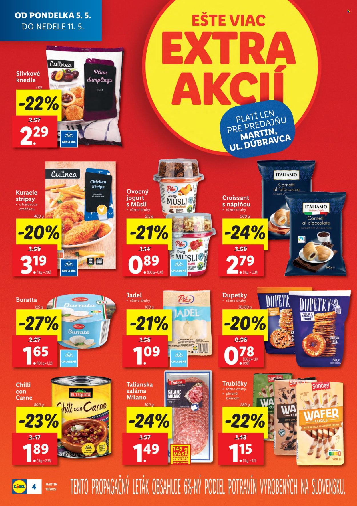 Leták Lidl - 5.5.2025 - 11.5.2025.