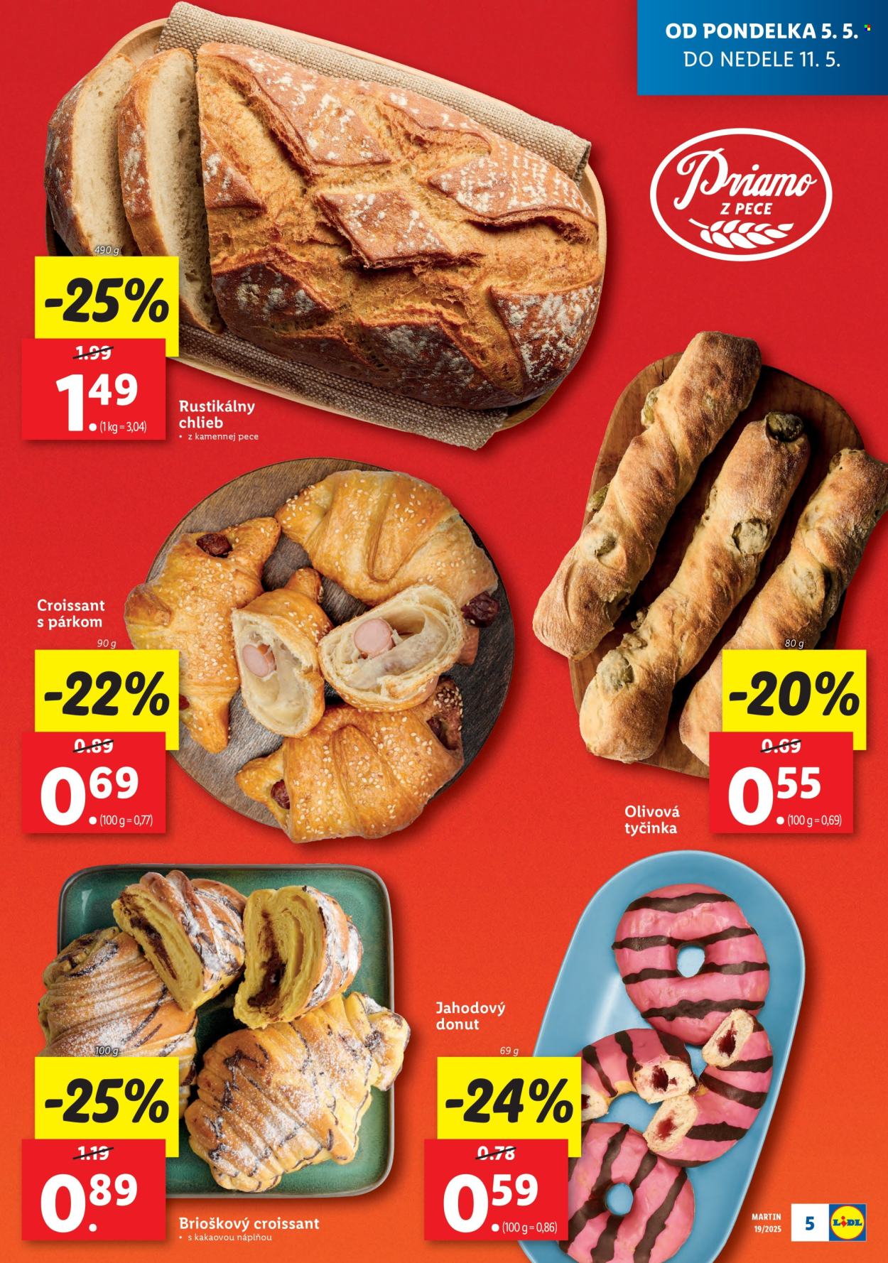 Leták Lidl - 5.5.2025 - 11.5.2025.