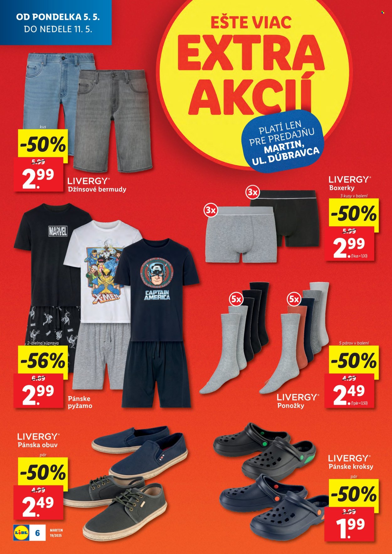 Leták Lidl - 5.5.2025 - 11.5.2025.