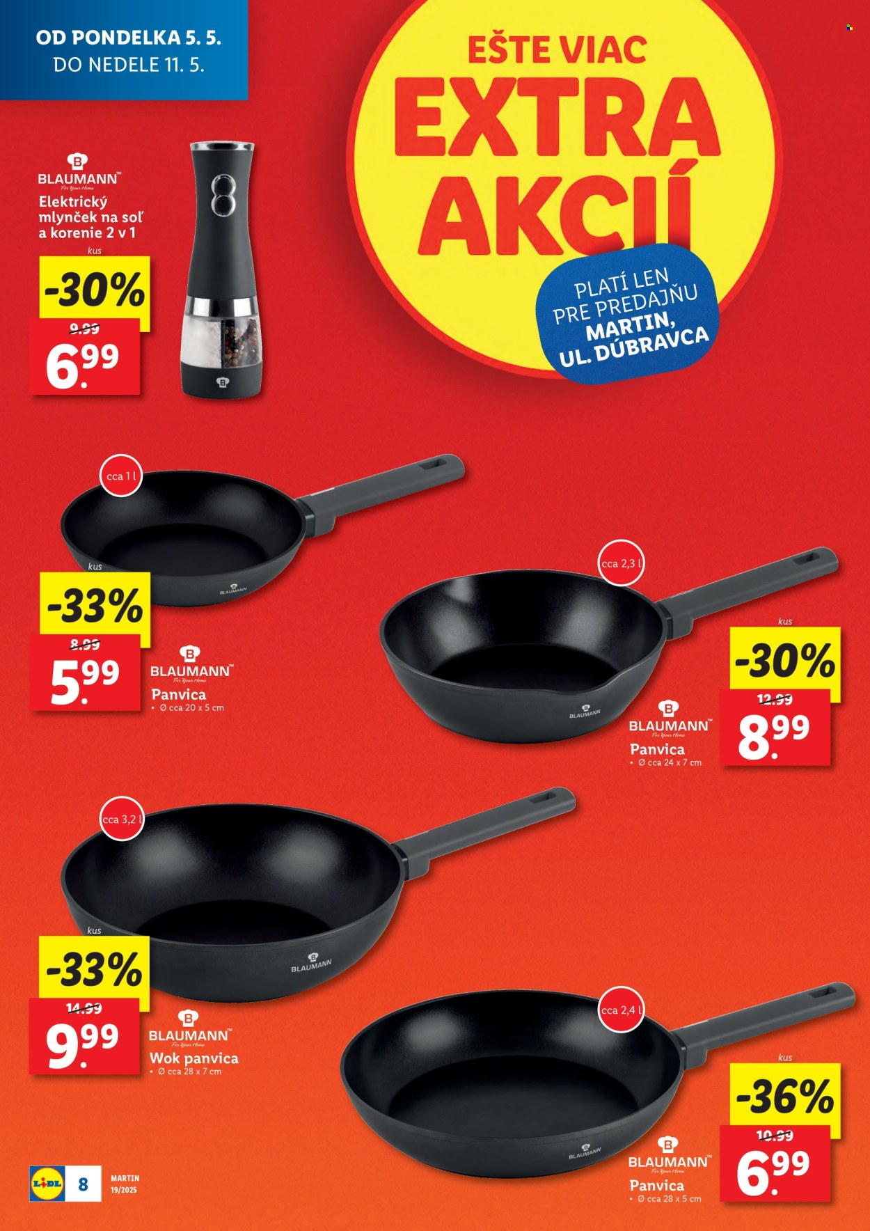 Leták Lidl - 5.5.2025 - 11.5.2025.