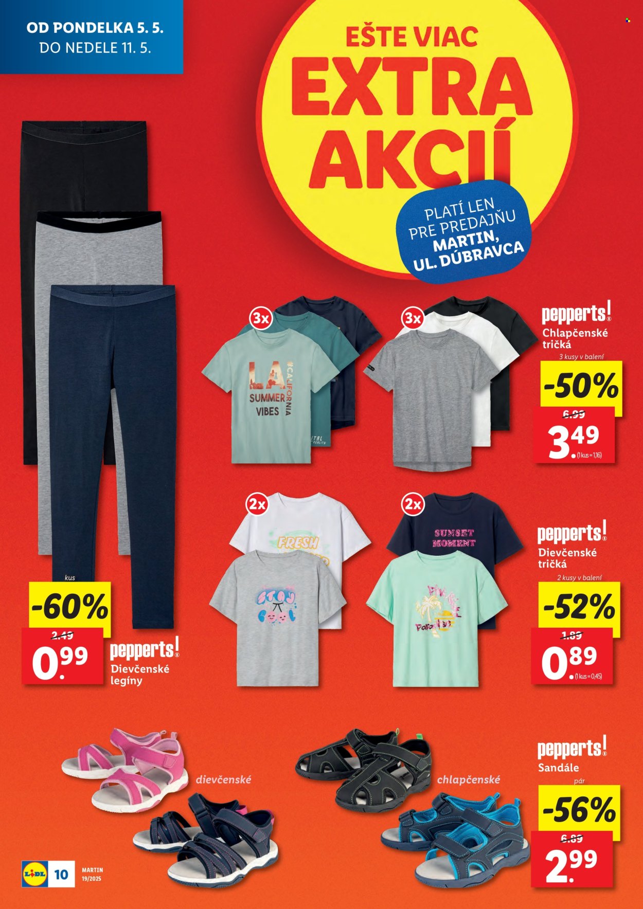 Leták Lidl - 5.5.2025 - 11.5.2025.