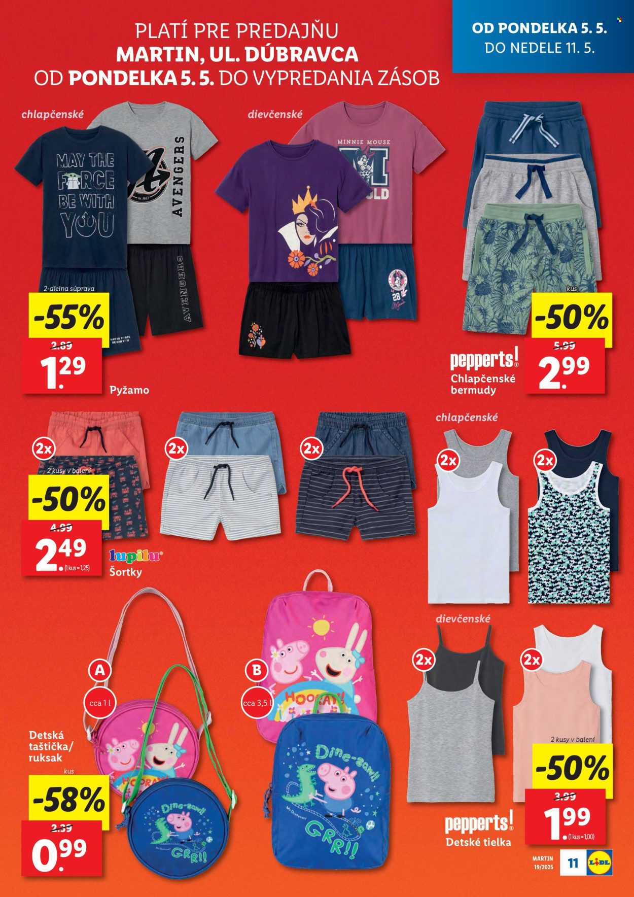 Leták Lidl - 5.5.2025 - 11.5.2025.