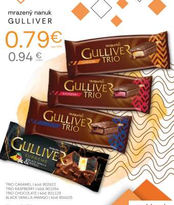 mražený nanuk GULLIVER