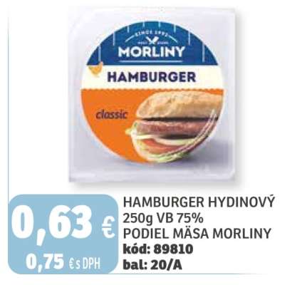 HAMBURGER HYDINOVÝ