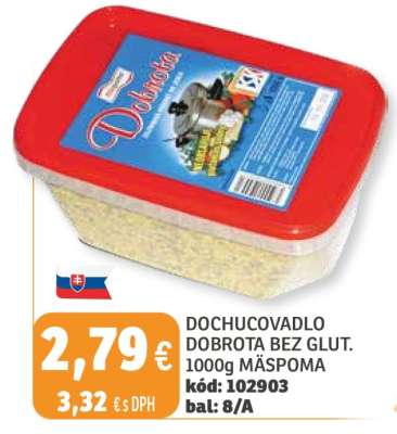 DOCHUCOVADLO DOBROTA BEZ GLUT.