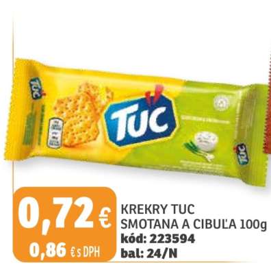 KREKRY TUC SMOTANA A CIBUĽA 100g