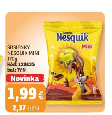 SUŠIENKY NESQUIK MINI 170g