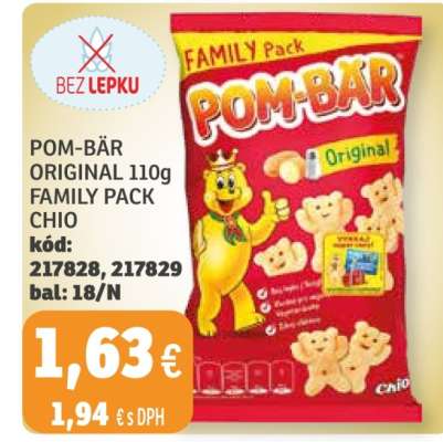 POM-BÄR ORIGINAL 110g FAMILY PACK