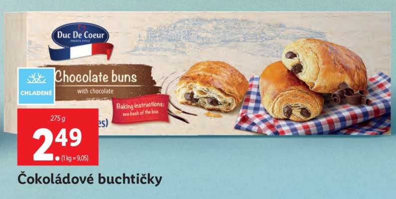 Čokoládové buchtičky