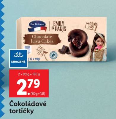 Čokoládové tortičky