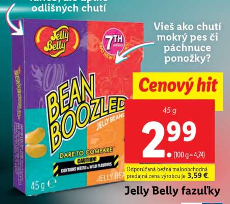 Jelly Belly fazuľky