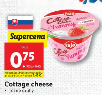 Cottage cheese