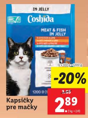 Kapsičky pre mačky
