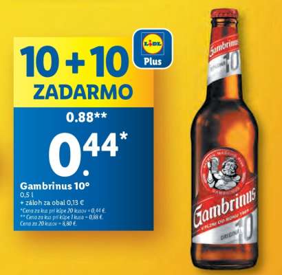 Gambrinus 10%