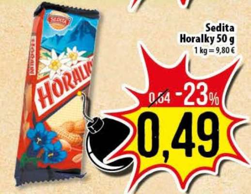 Sedita Horalky 50 g