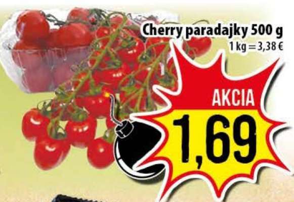 Cherry paradajky 500 g