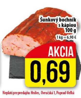 Šunkový bochník s kápiou