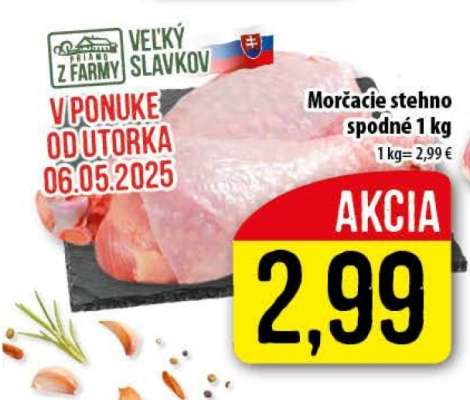 Morčacie stehno spodné 1 kg