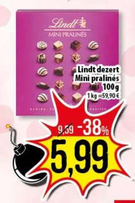 Lindt dezert Mini pralines