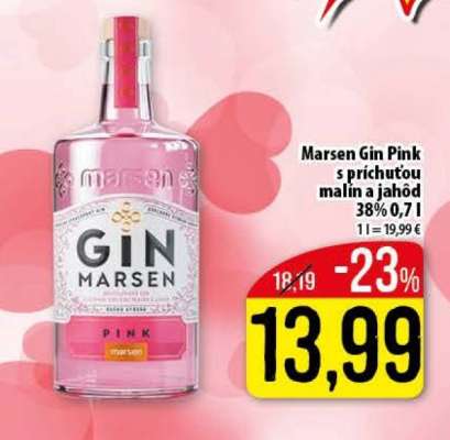 Marsen Gin Pink