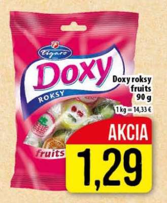 Doxy Roksy Fruits 90 g