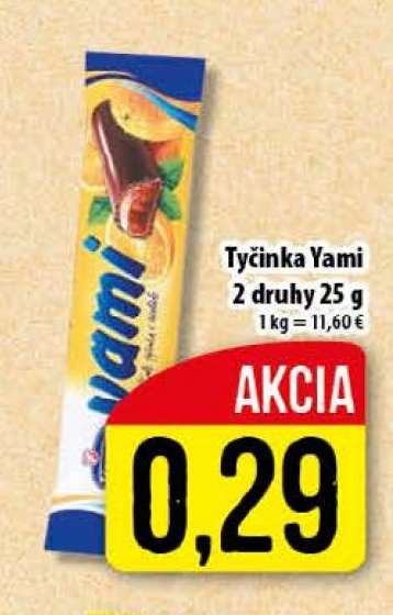 Tyčinka Yami