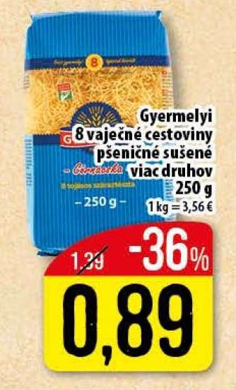 GYERMELYI 8-vaječné cestoviny