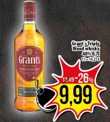 Grant's Triple Wood Whisky