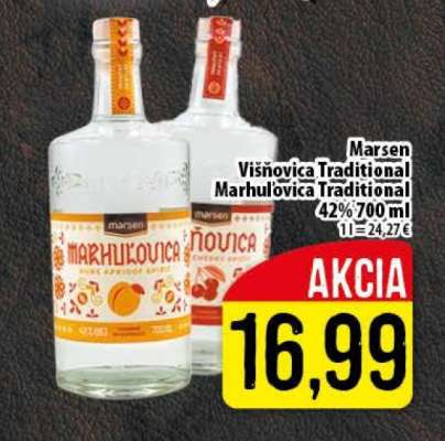 Marsen Višňovica Traditional / Marhuľovica Traditional