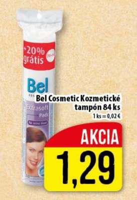 Bel Cosmetic Kozmetické tampóny 84 ks