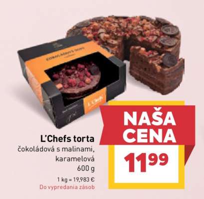 L'Chefs torta