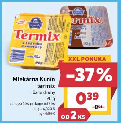 MLÉKÁRNA KUNÍN TERMIX