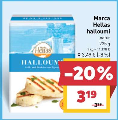 Marca Hellas halloumi