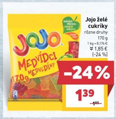 JOJO Želé cukríky