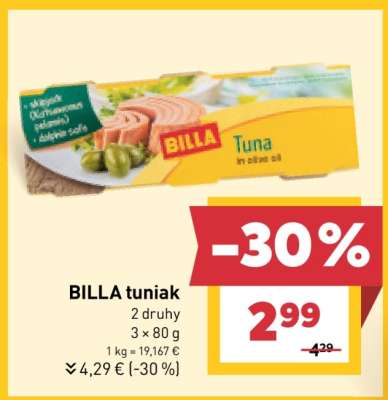 BILLA tuniak