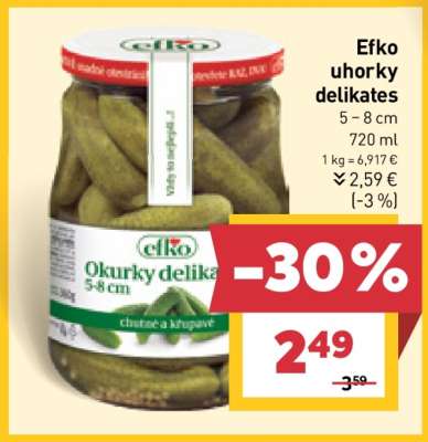 Efko Uhorky Delikates