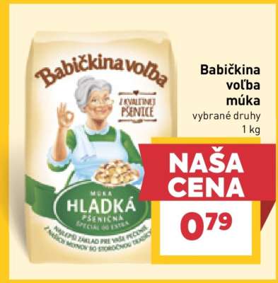 Babičkina voľba múka