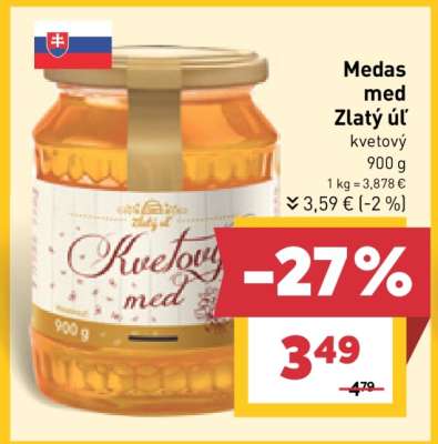 Medas med Zlatý úľ
