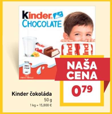 KINDER Čokoláda