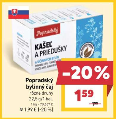 POPRADSKÝ BYLINNÝ ČAJ