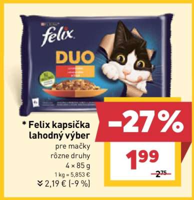 Felix kapsička lahodný výber