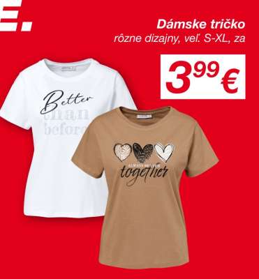 Dámske tričko