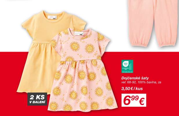 Dojčenské šaty