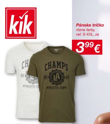 Pánske tričko