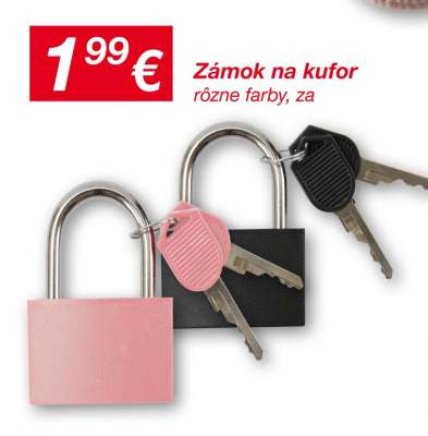 Zámok na kufor