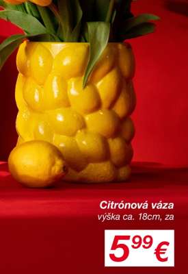 Citronová váza